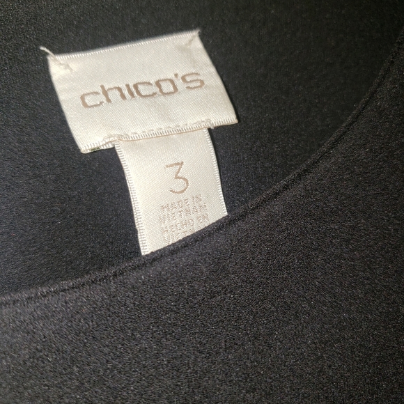 Cold-Shoulder Tie-Sleeve Dress by Chico's - Picture 3 of 3